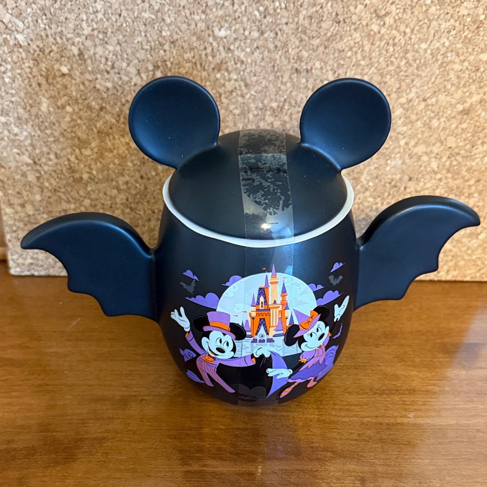 2025 Disney Parks Mickeys Not So Scary Halloween Party Bat Coffee Mug NWT